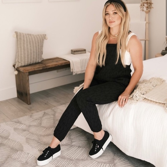 Smash + Tess Pants - Smash + Tess x Hilary Duff Black Romperalls NWT